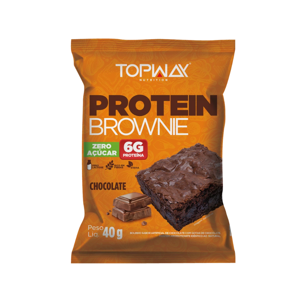Protein Brownie Topway Chocolate 40g