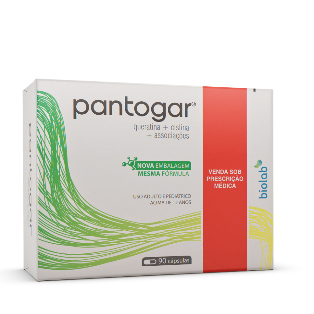 Pantogar 90 Cápsulas Gelatinosas Biolab